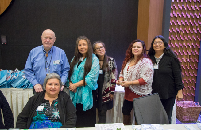 Tulalip Tribes’ 2018 Raising Hands photo of ceremony hand drum.