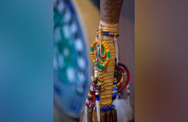 Tulalip Tribes’ 2018 Raising Hands photo of event place setting from a different angle.