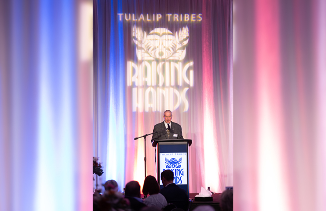 Tulalip Tribes Raising Hands 2022 event