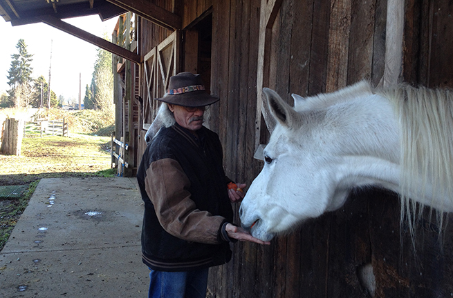 Tulalip Cares Recipient for 2015, Horses Healing Hero's.